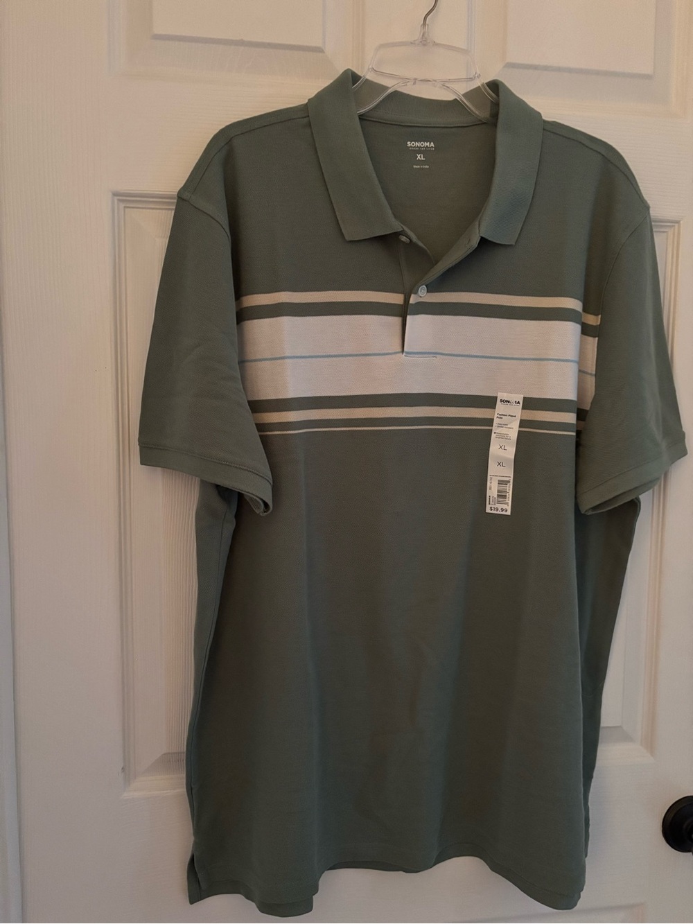 Men’s Sonoma Goods For Life Fashion Pique Polo, XL
